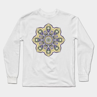 Colorful mandala Long Sleeve T-Shirt